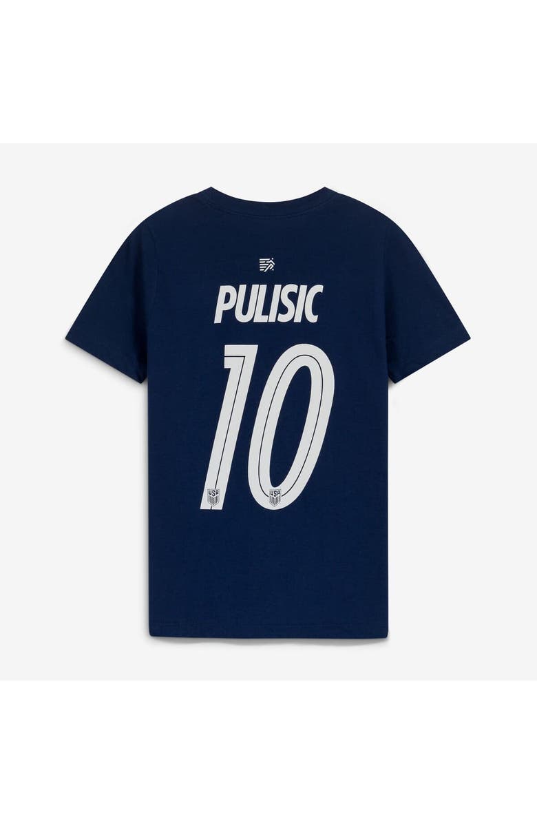 Nike Youth Nike Christian Pulisic Navy USMNT Away Player Name & Number T-Shirt, Alternate, color, Navy