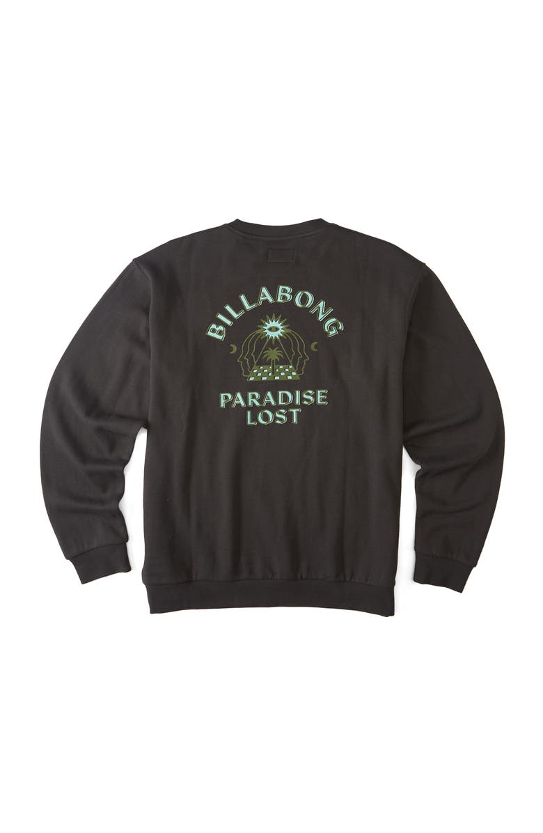 Billabong Short Sands Long Sleeve Cotton Blend Logo Graphic Tee, Alternate, color, 