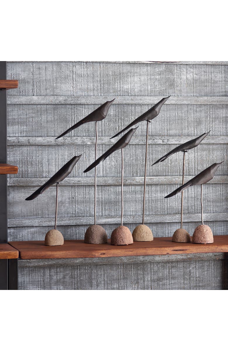 Napa Home & Garden The Flock Set of 3, Alternate, color, Black