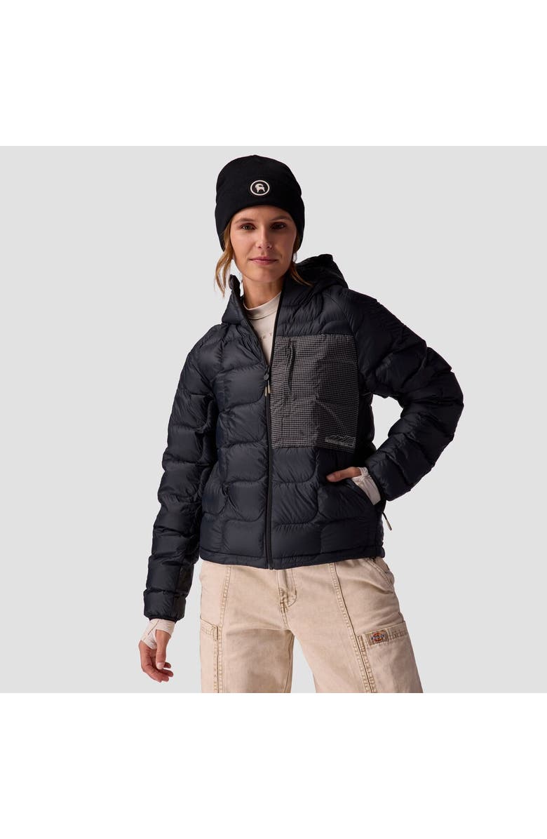 Backcountry Waas Allied Down Hooded Jacket - Women's, Main, color, Black