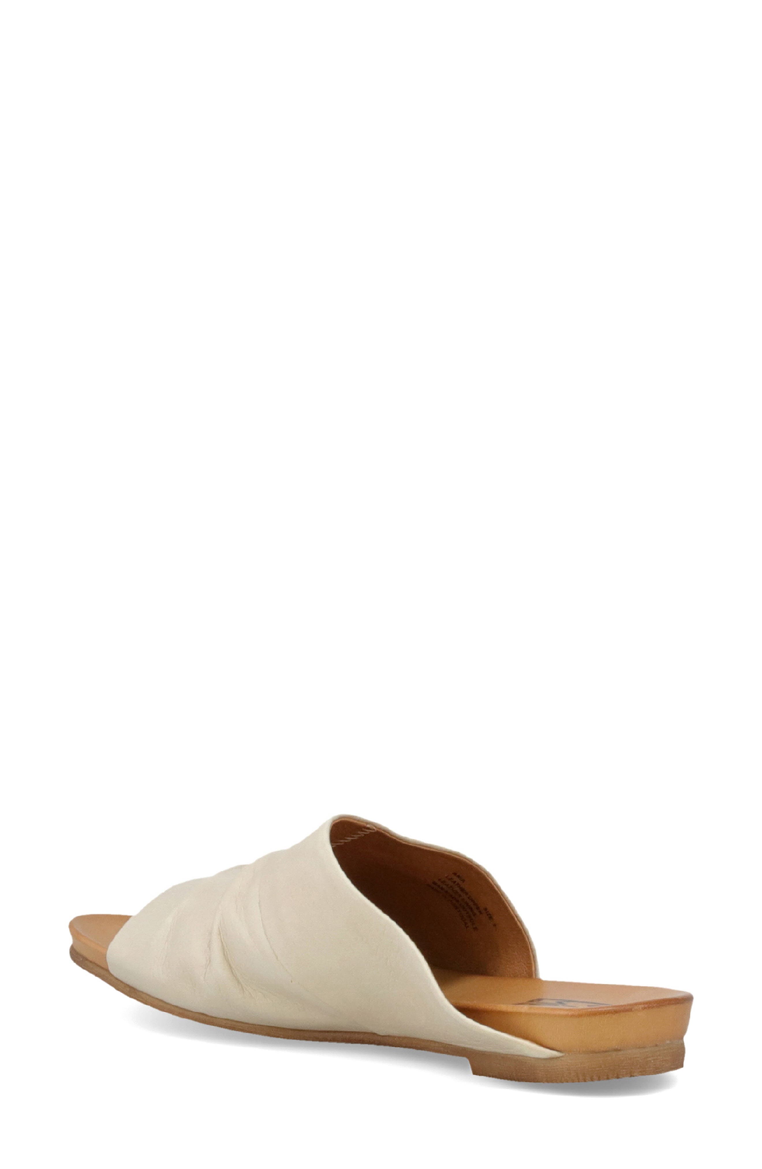Miz Mooz Aria Slide Sandal, Alternate, color, Cream