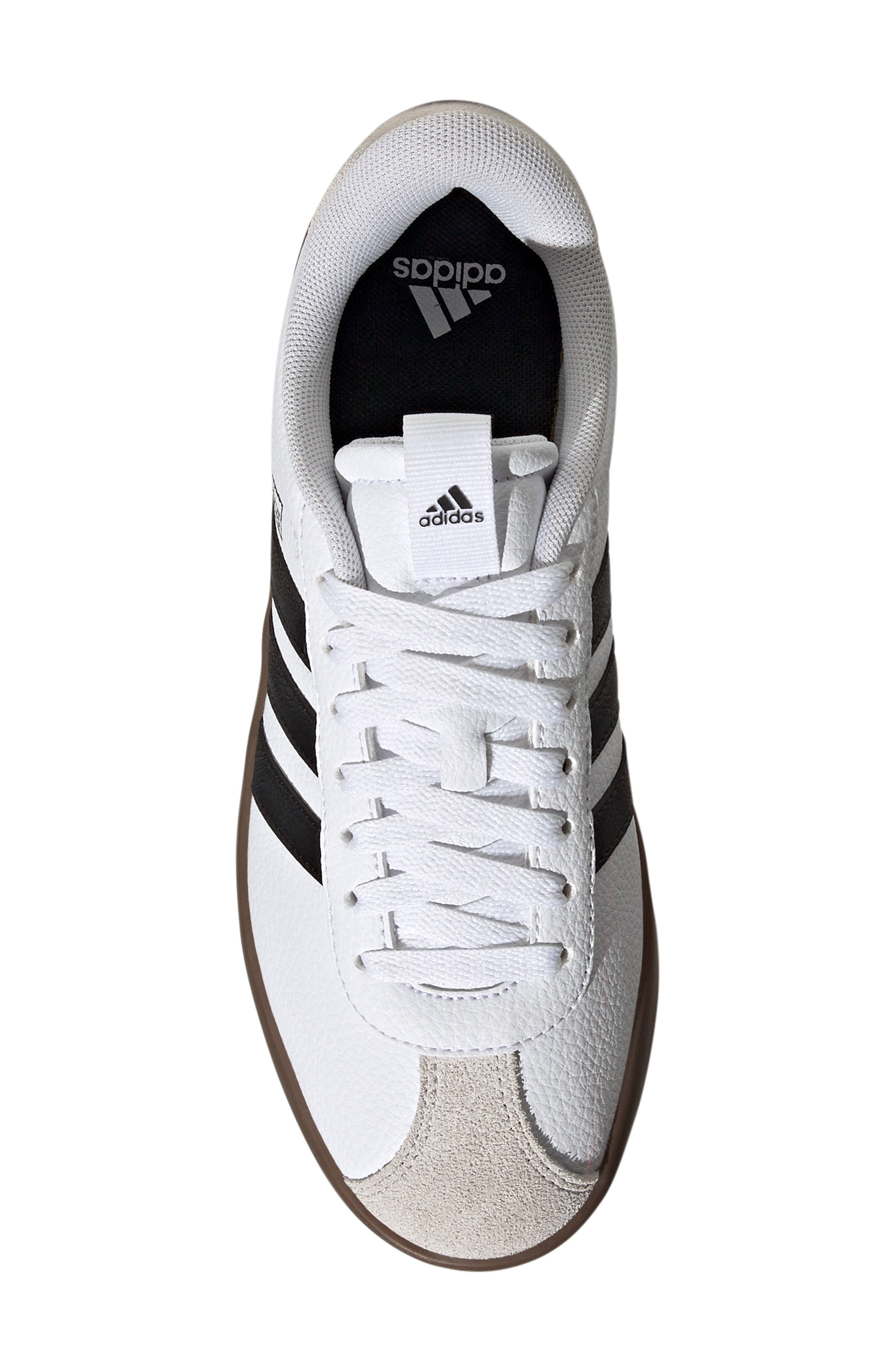 adidas VL Court 3.0 Sneaker, Alternate, color, White/ Core Black/ Grey One