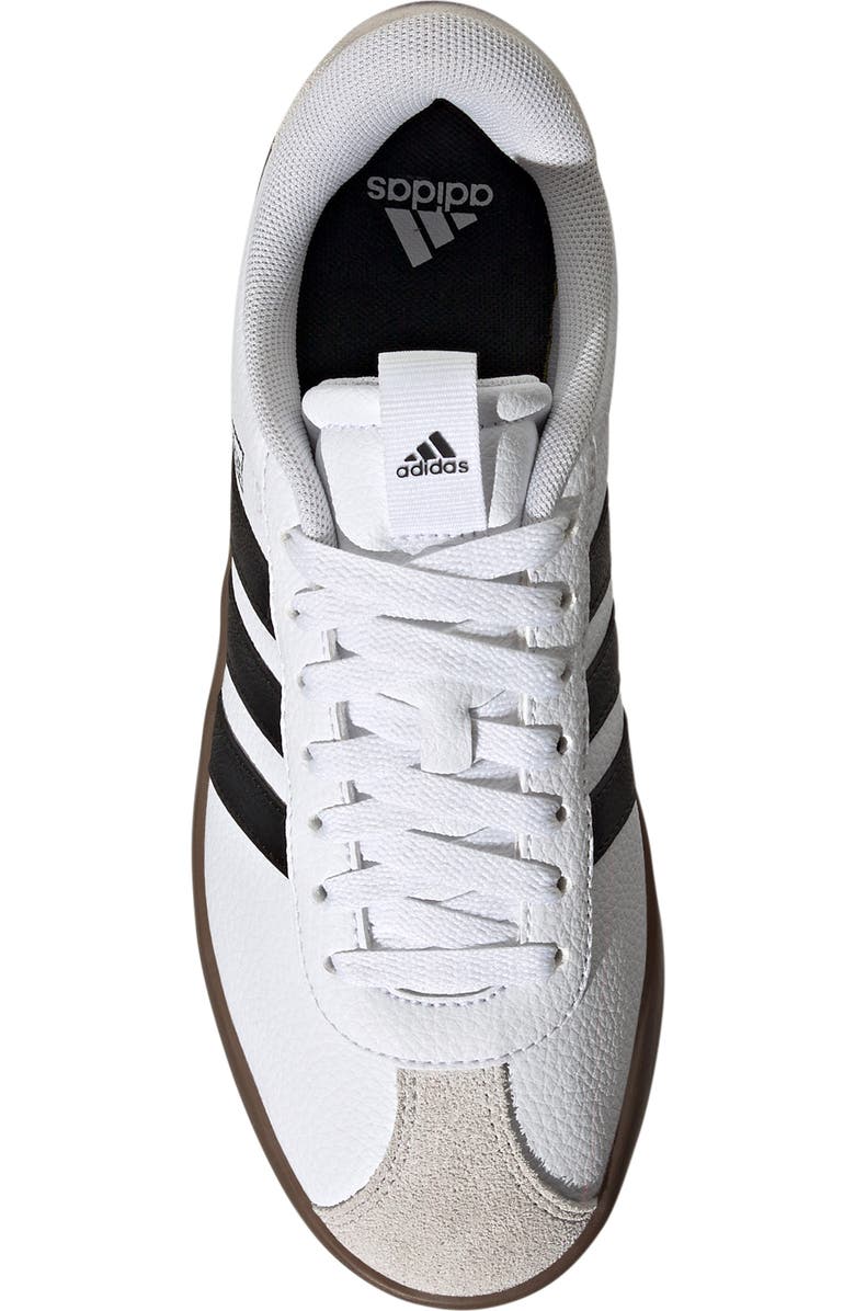adidas VL Court 3.0 Sneaker, Alternate, color, White/ Core Black/ Grey One