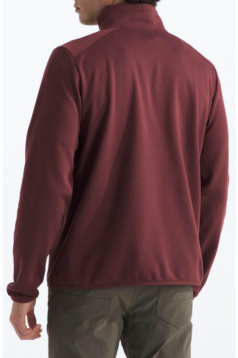 Performance Fleece Half Zip, Alternate, color, SUMAC