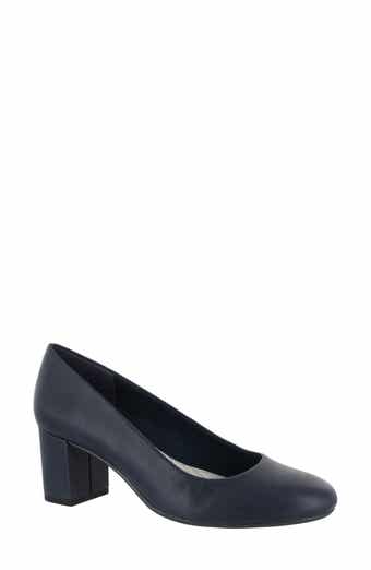Proper Block Heel Pump - Multiple Widths Available