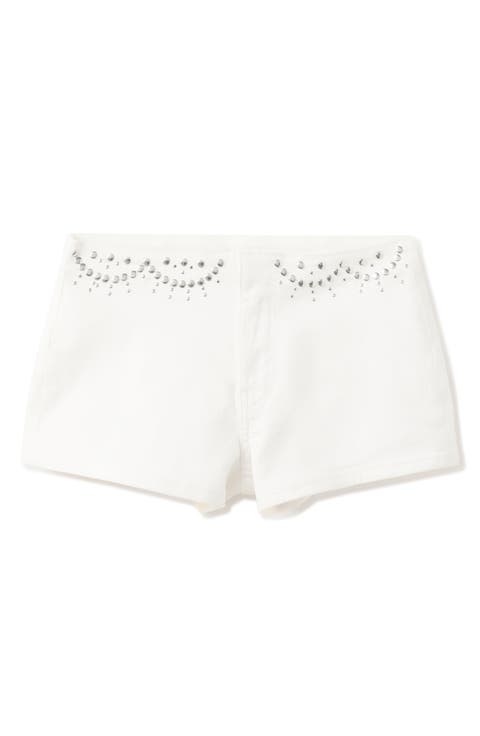 Kids' Studded Denim Shorts