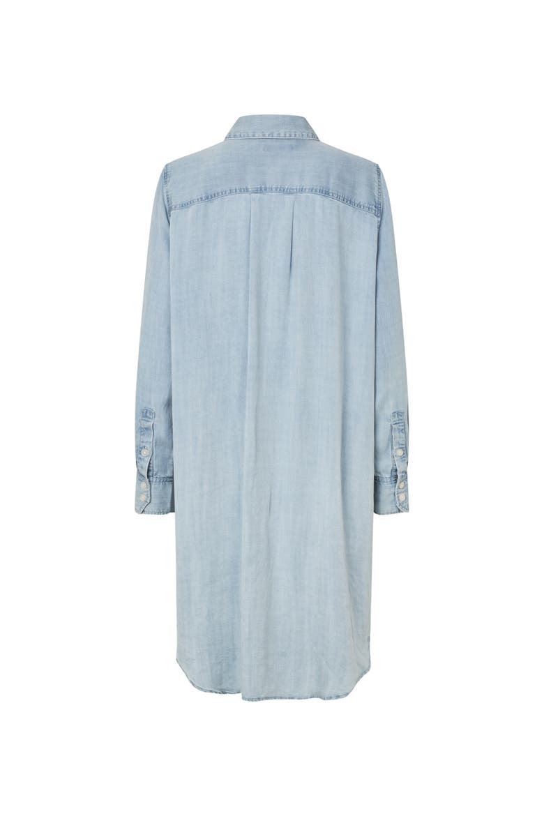 Meyneki Denim Shirt Dress, Alternate, color, Light Denim