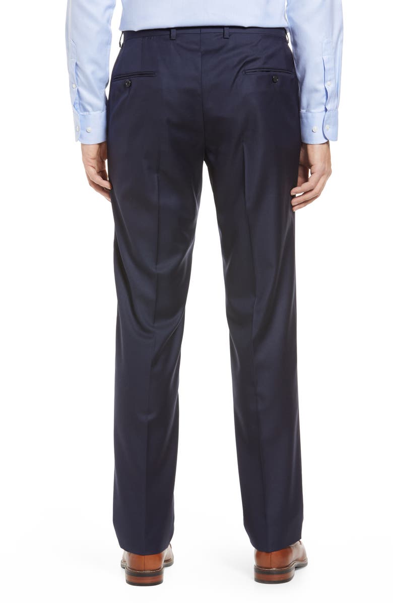 Heritage Gold Honeyway Flat Front Wool Dress Pants, Alternate, color,