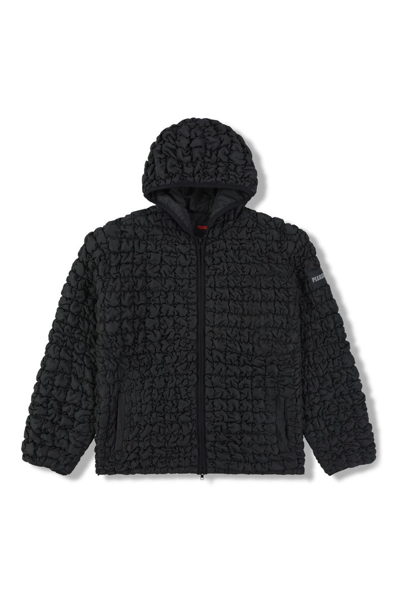 Tender Hooded Quilted Puffer Jacket, Alternate, color, BLACK
