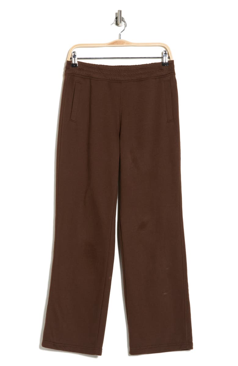 CALVIN KLEIN PERFORMANCE High Waist Relaxed Straight Leg Sweatpants, Alternate, color, Brown Cork