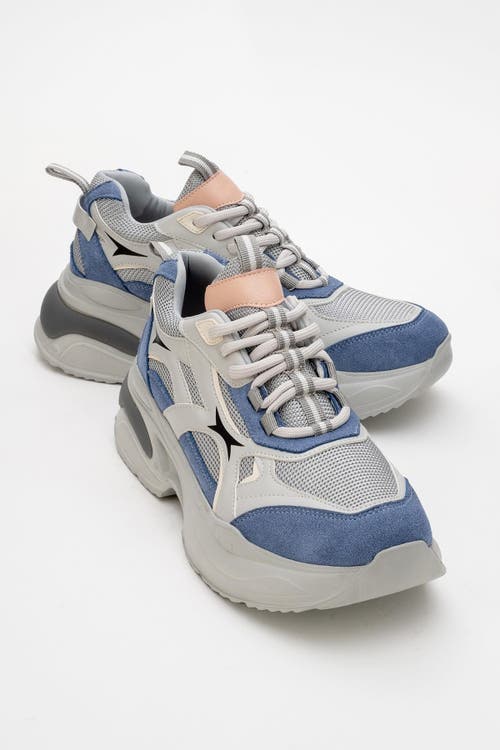 Prologue Shoes Marron Sport Sneakers In Animal Print