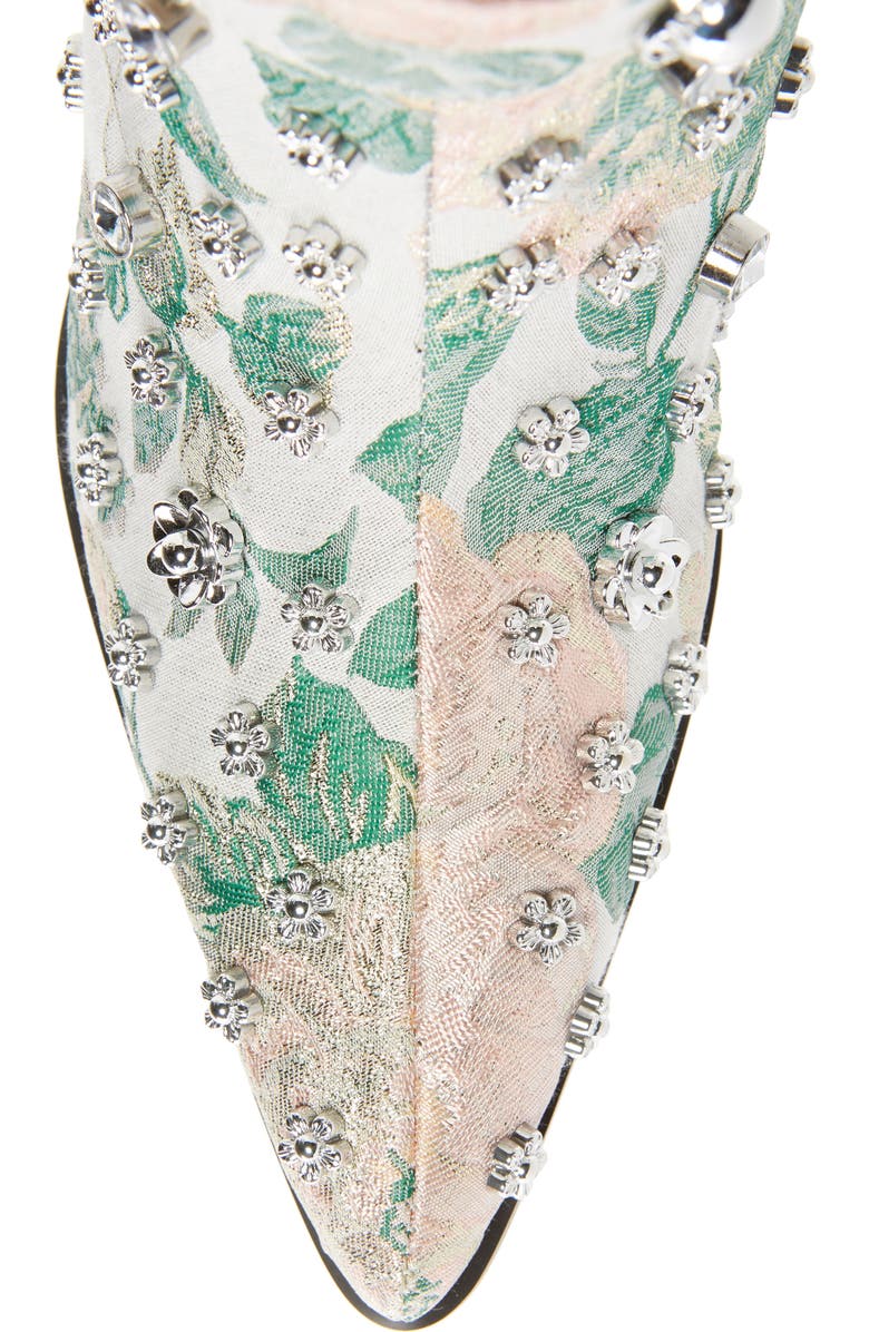 AZALEA WANG Diligent Embroidered Western Boot, Alternate, color, Blush