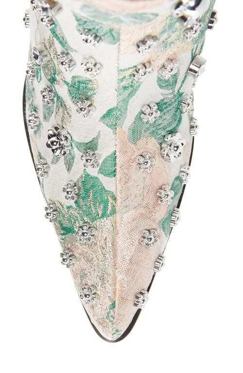 Azalea Wang Diligent Embroidered Western Boot In Pink