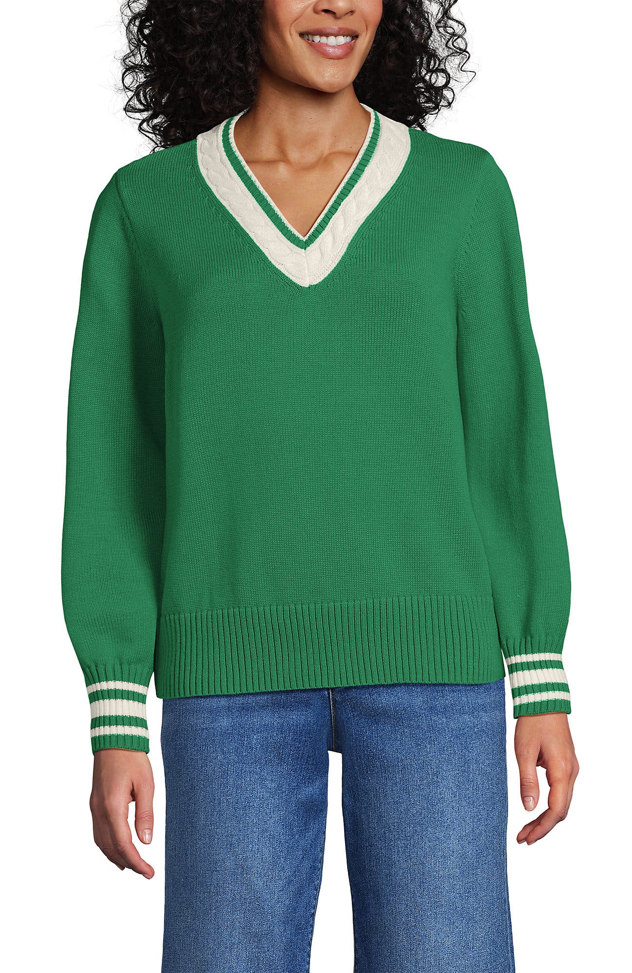 Navy/Clover Tipping