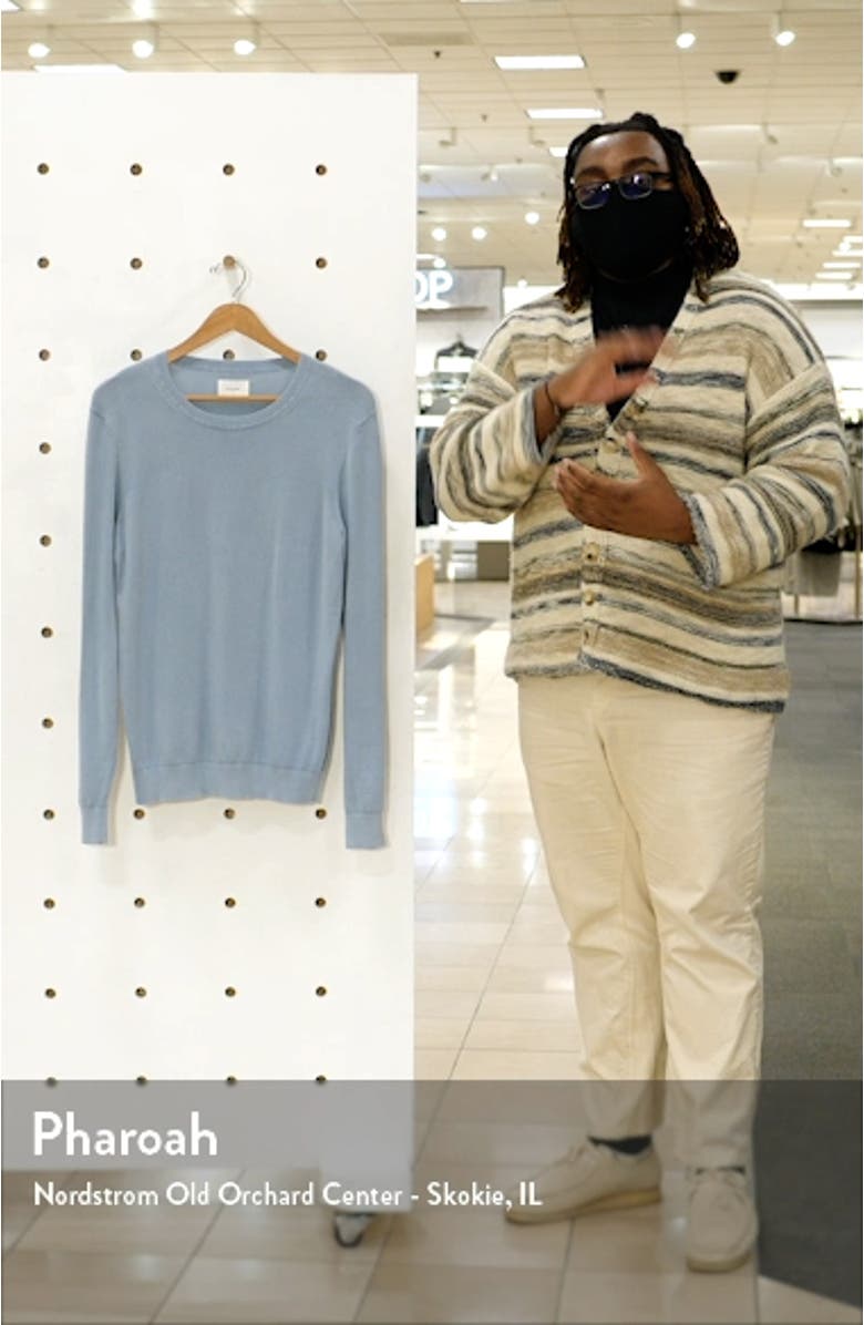 Cotton & Cashmere Crewneck Sweater, sales video thumbnail
