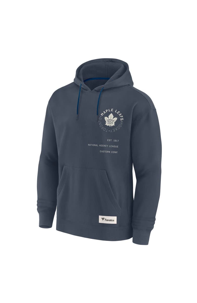 FANATICS Men's Fanatics Navy Toronto Maple Leafs Future Ground Info Pullover Hoodie, Alternate, color, Navy