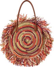 Sam Edelman Lily Fringe Circular Tote