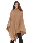 Monticelli Cashmere Pure Cashmere Long Poncho