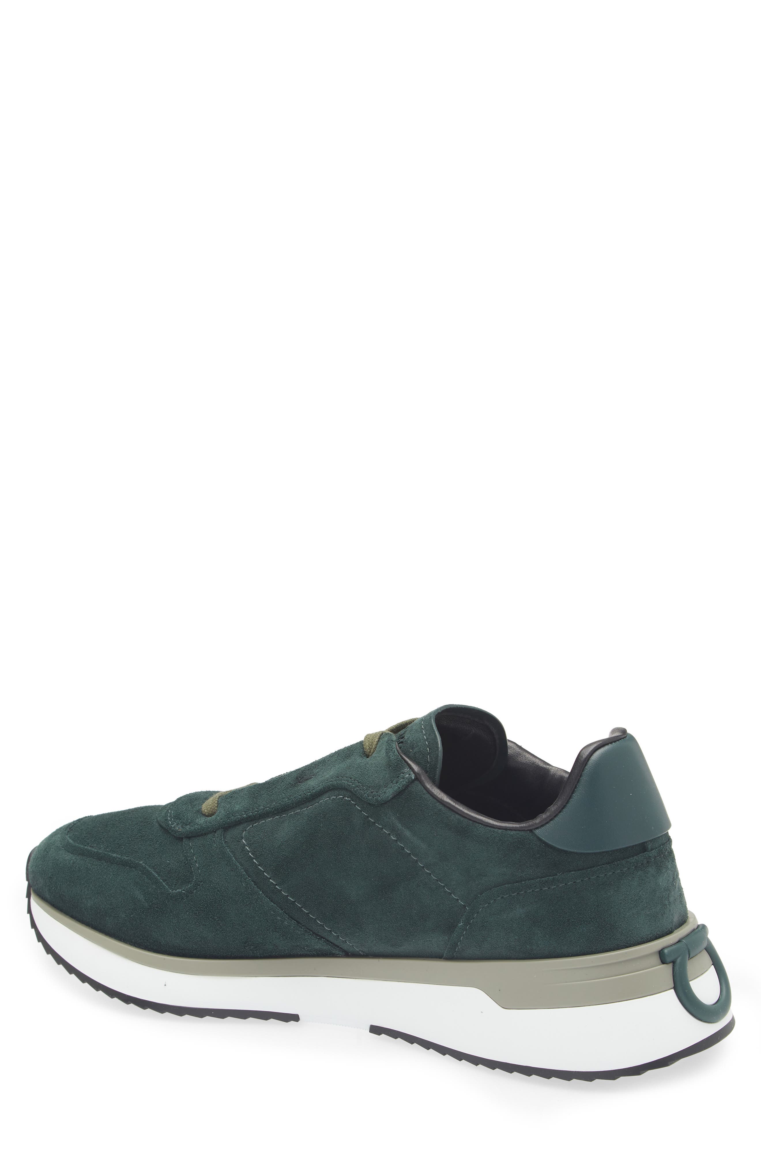 FERRAGAMO America Sneaker, Alternate, color, Moss Nero
