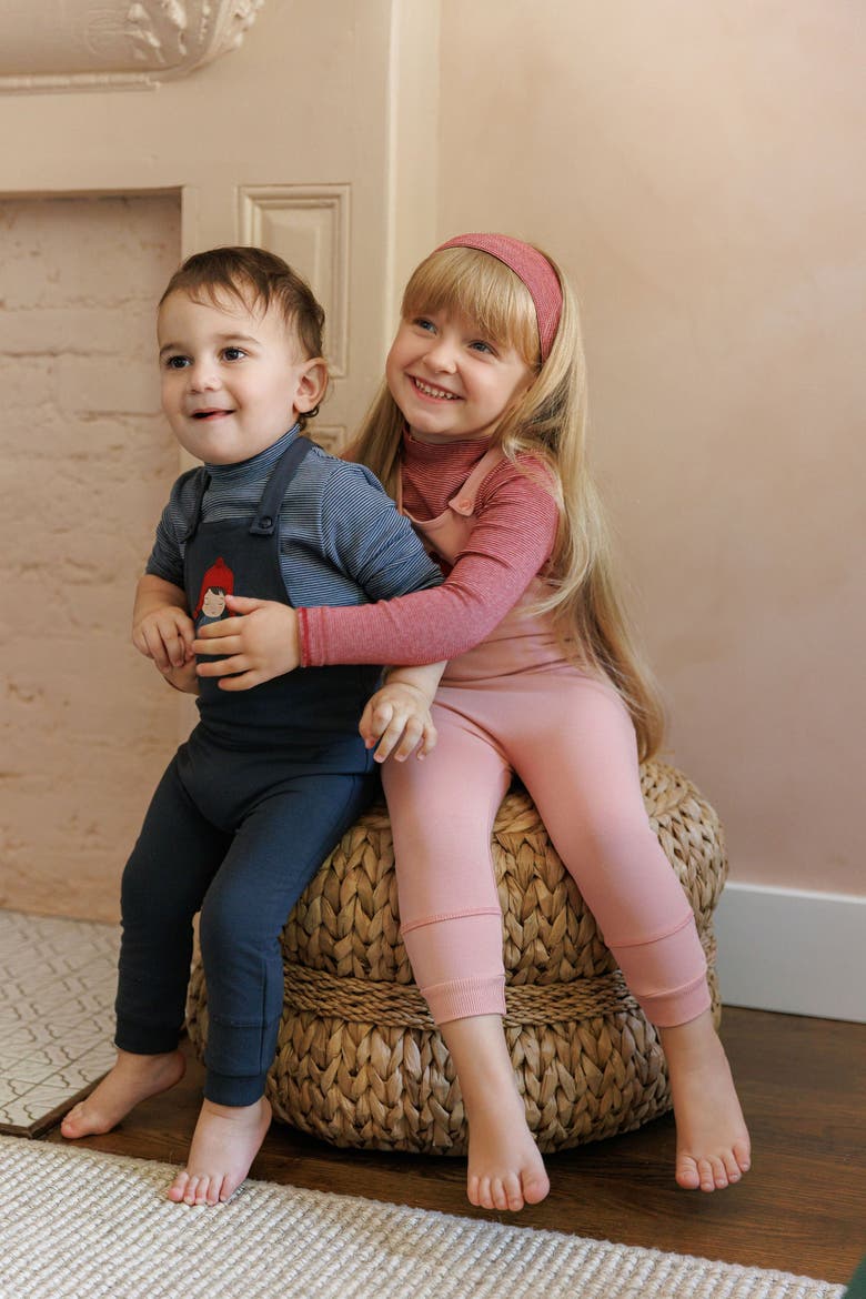 French Terry Autumn Kids Collection - Turtle Neck, Alternate, color, Navy