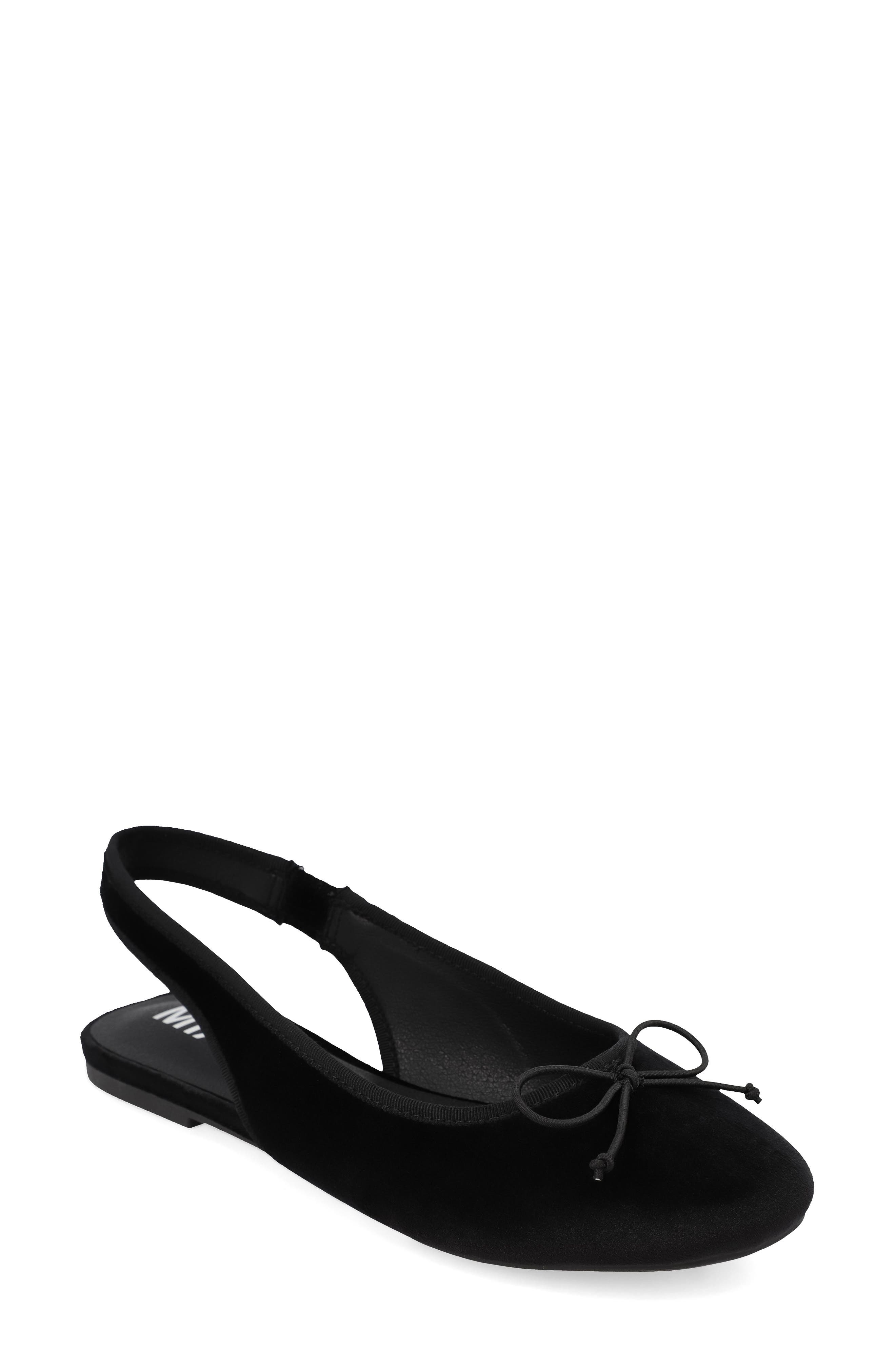 Alie Velvet Slingback Flat