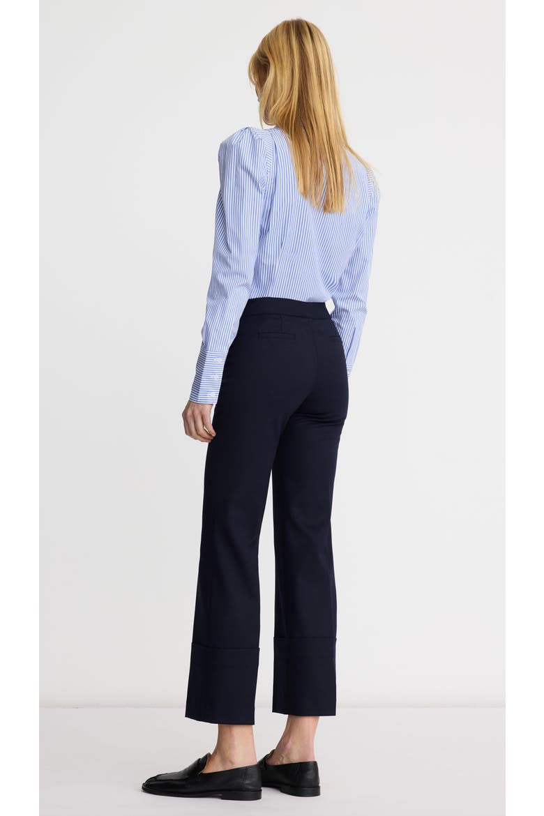Cuffed Flood Pant, Alternate, color, Navy