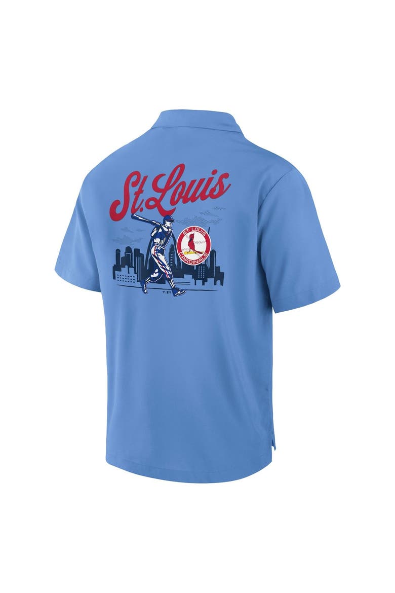 Men's Fanatics Branded Light Blue St. Louis Cardinals Proven Winner Camp Button-Up Shirt, Alternate, color, Light Blue
