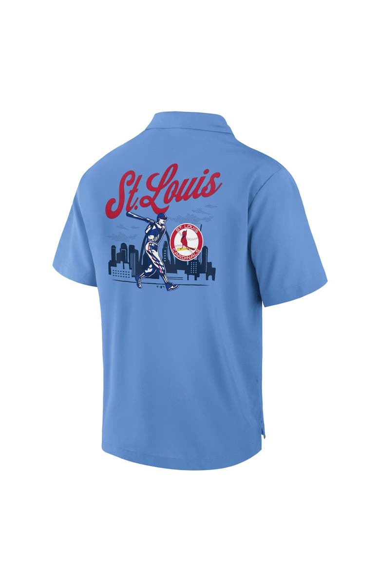 FANATICS Men's Fanatics Branded Light Blue St. Louis Cardinals Proven Winner Camp Button-Up Shirt, Alternate, color,