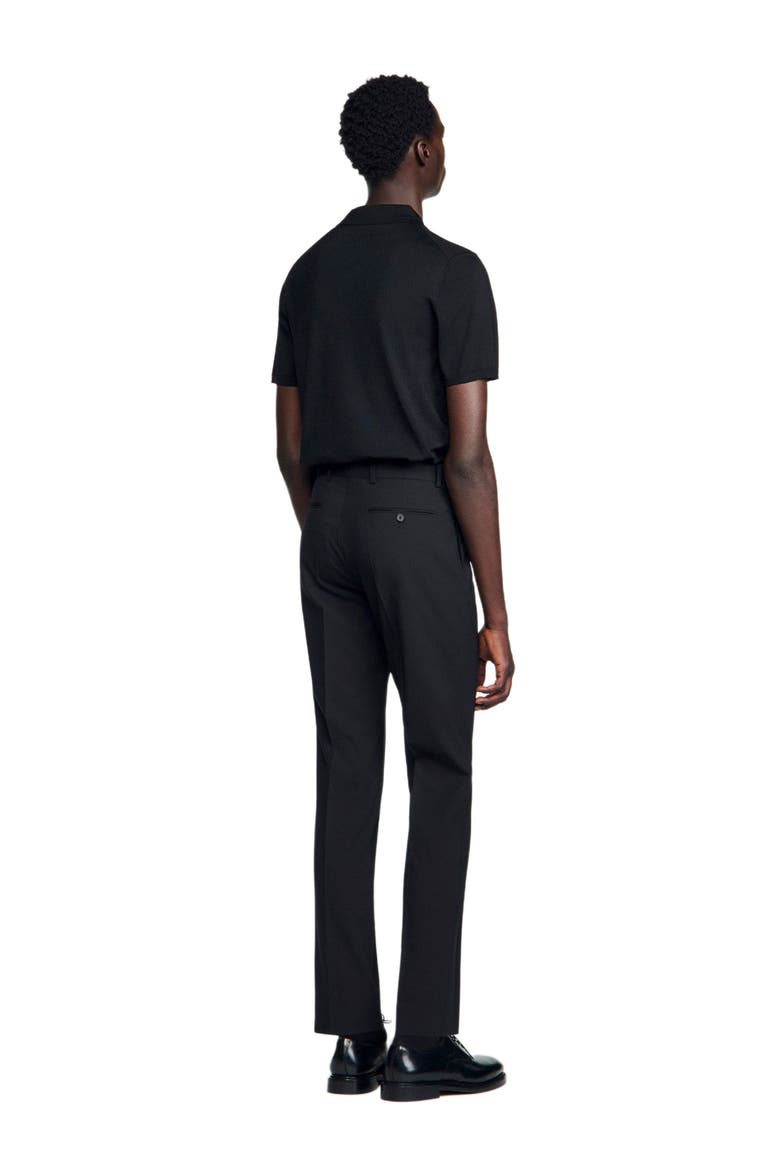 Classic suit trousers, Alternate, color, Black