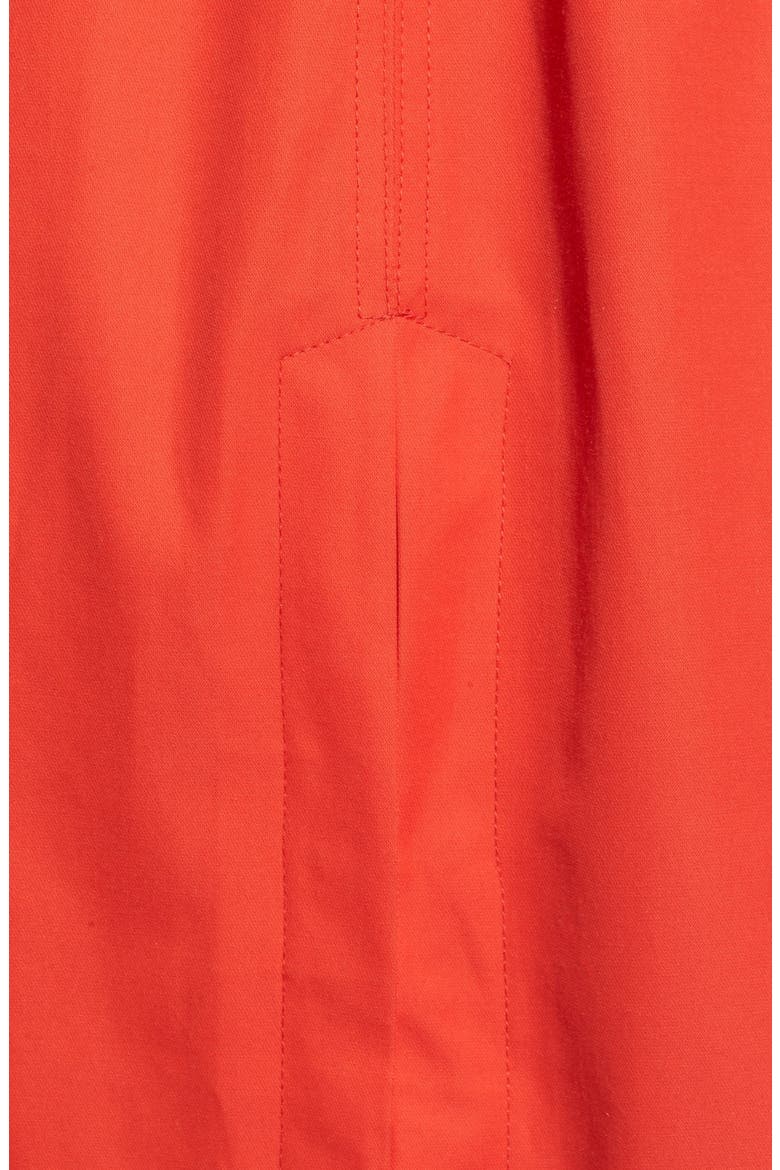 Single Breasted Raincoat, Alternate, color, GRENADINE