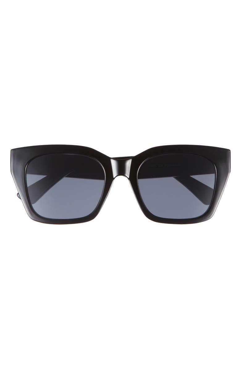 BP. Chunky Cat Eye Sunglasses, Main, color, Black