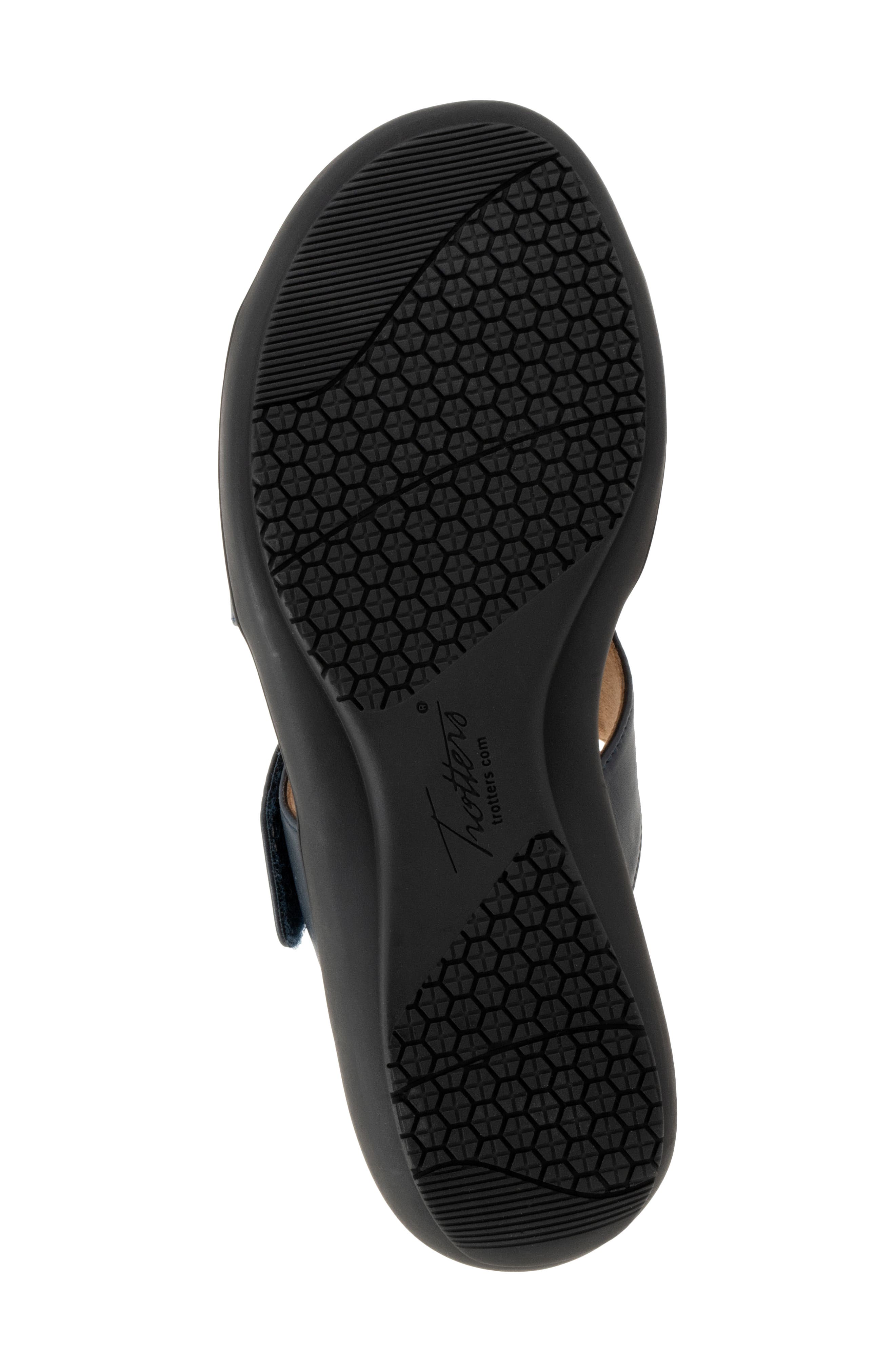 Trotters Roxine Slide Sandal - Multiple Widths Available, Alternate, color, Navy
