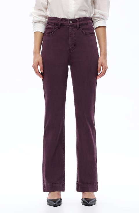 High Waist Bootcut Jeans