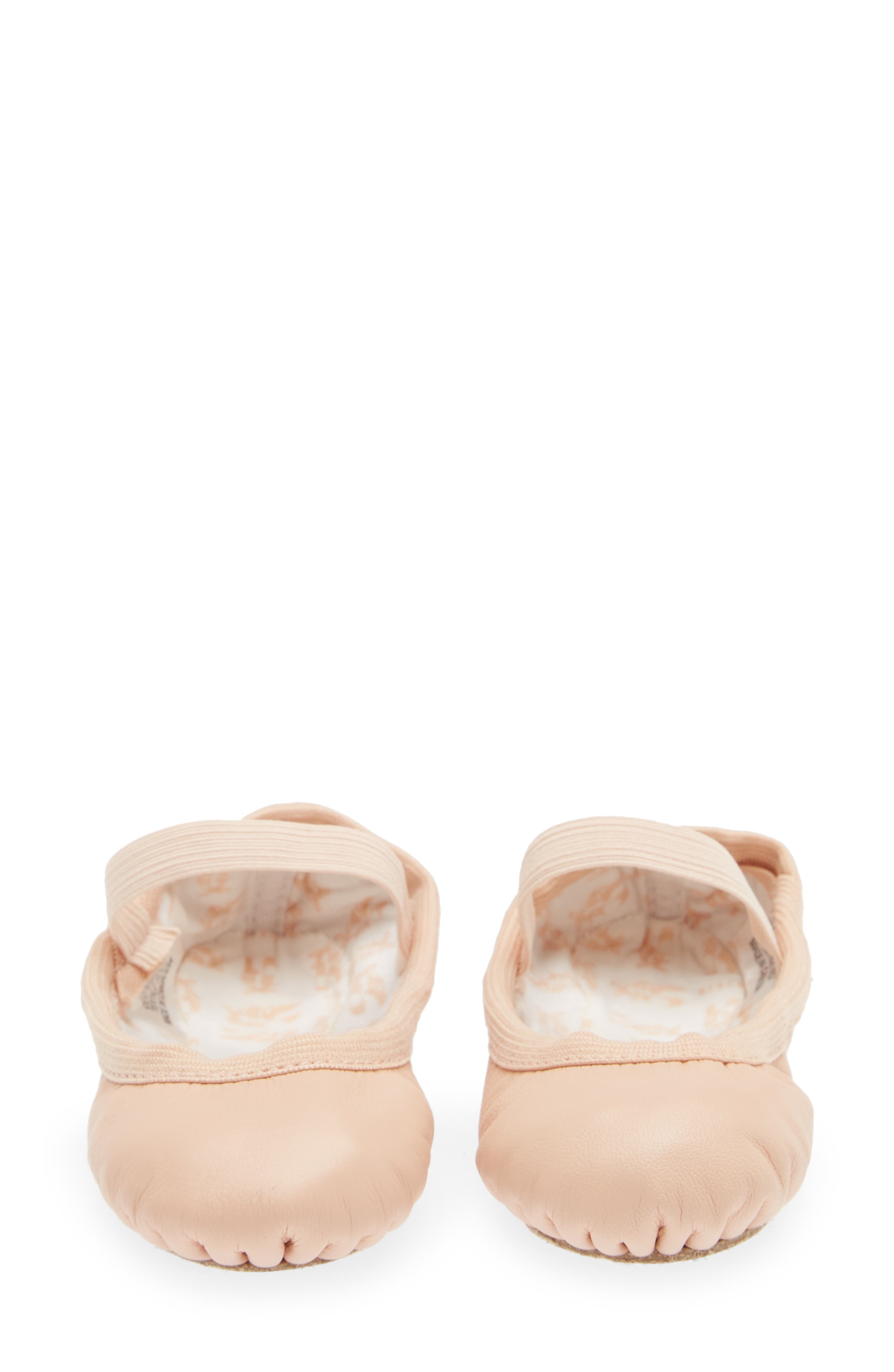 Bloch Giselle Leather Ballet Shoe, Alternate, color, 