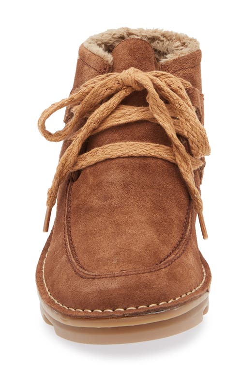 On Foot Silken Faux Fur Lined Chukka Boot
