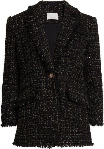 Cinq à Sept Sylvie Metallic Tweed Blazer | Nordstromrack