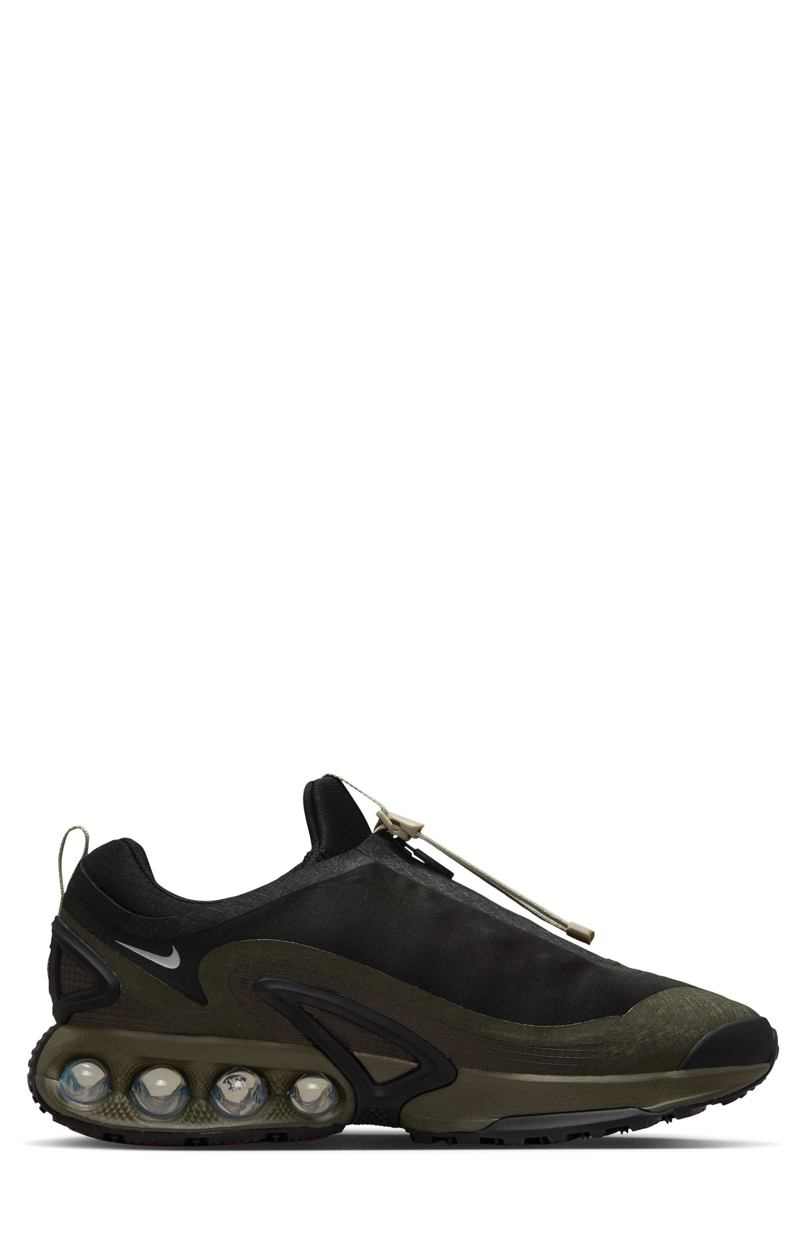 Nike Air Max Dn Roam Waterproof Sneaker, Alternate, color, Black/ Silver/ Cargo Khaki