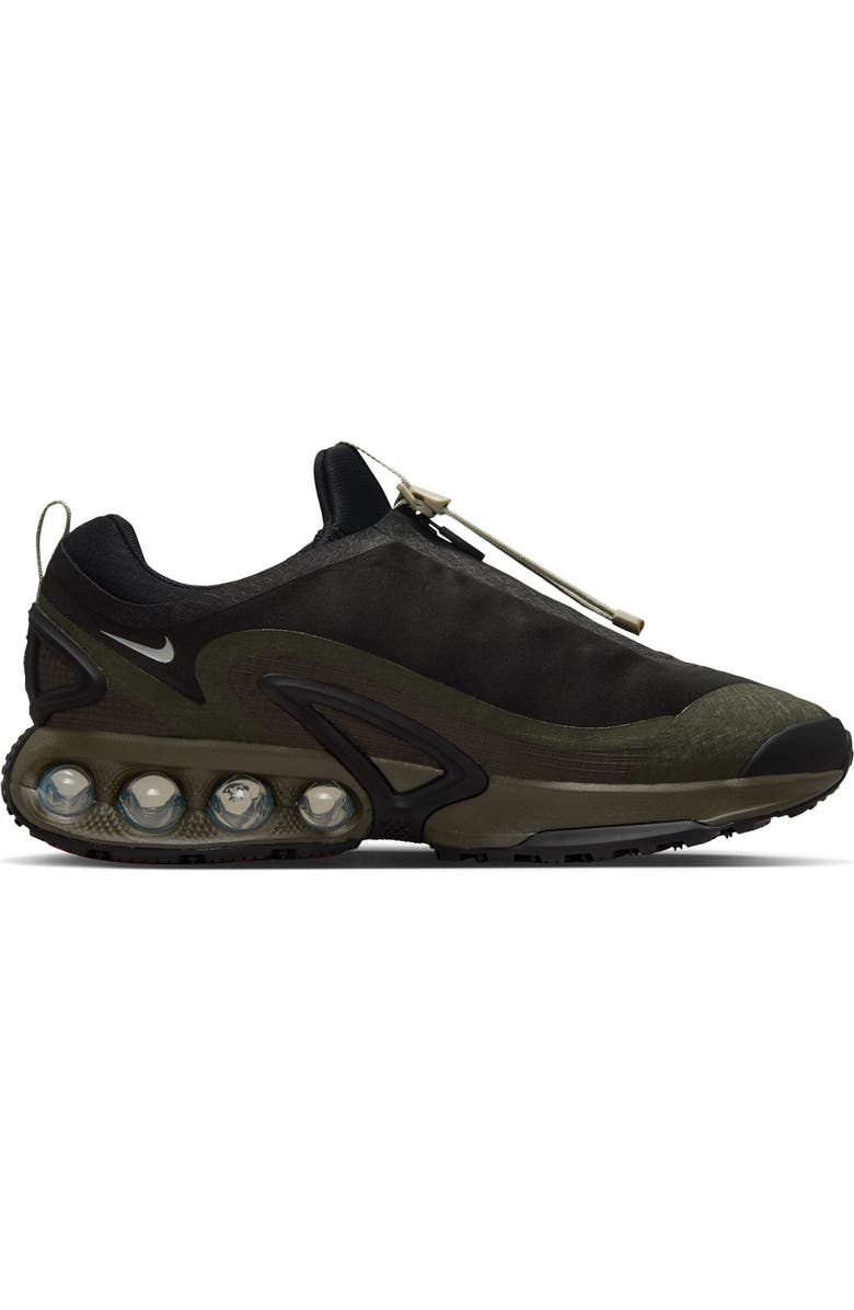 Nike Air Max Dn Roam Waterproof Sneaker, Alternate, color, Black/ Silver/ Cargo Khaki