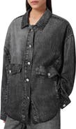 AllSaints Hettie Illusion Denim Shacket
