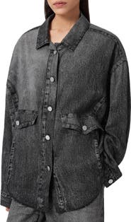 AllSaints Hettie Illusion Denim Shacket
