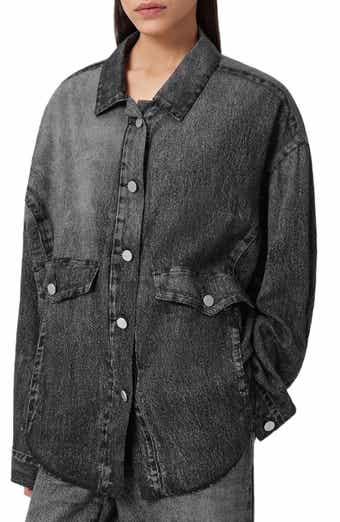 AllSaints Hettie Illusion Denim Shacket