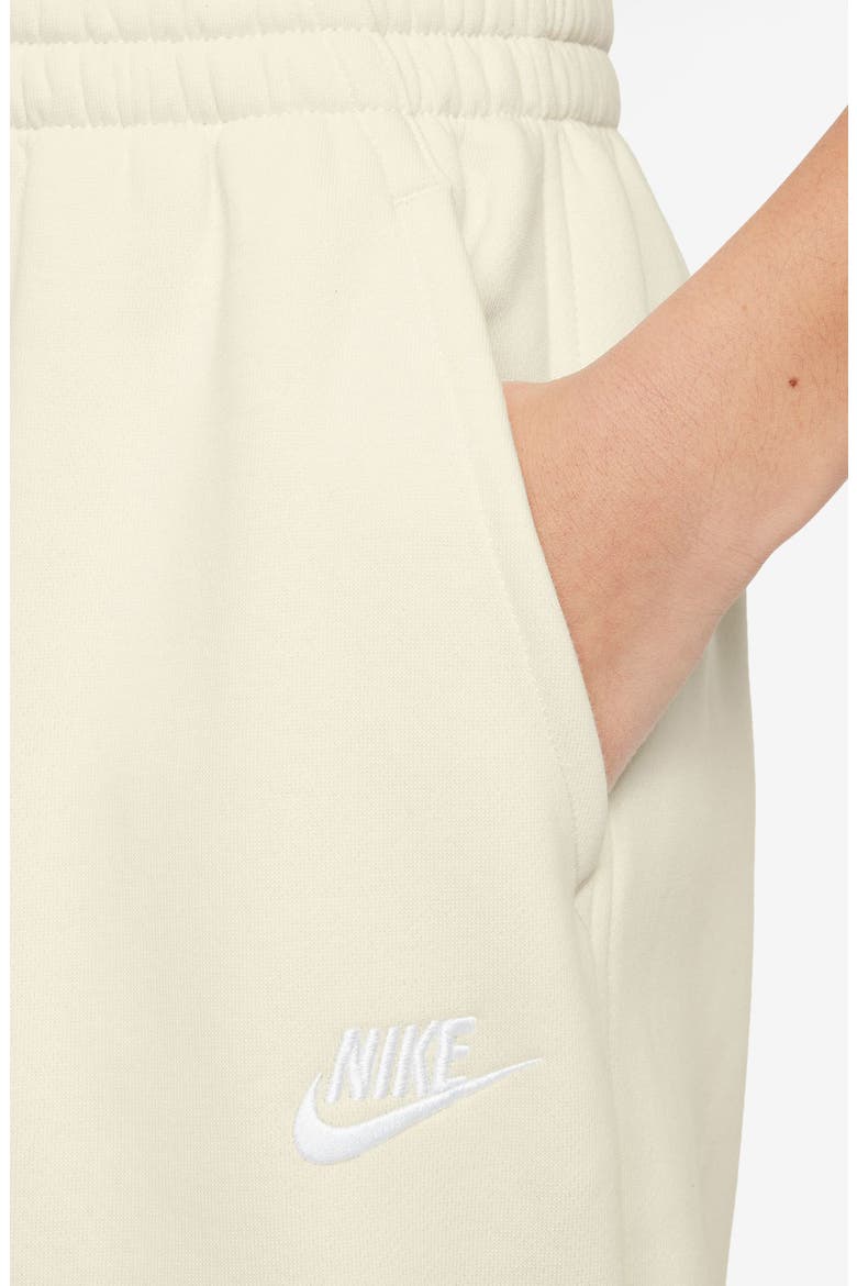 Kids' Sportswear Club Fleece Sweatpants, Alternate, color, SOFT PEARL/SFT PEARL/WHITE