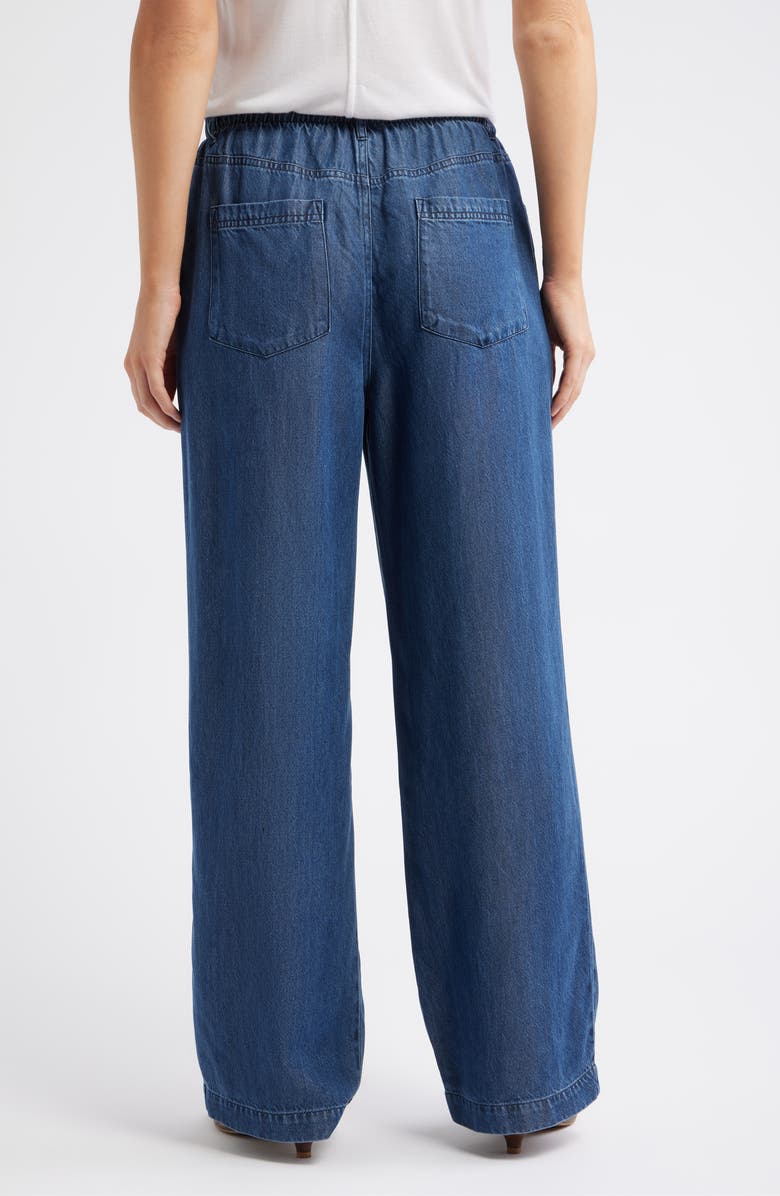 Cloth & Stone Wide Leg Crop Denim Pants, Alternate, color, Horizon Wash