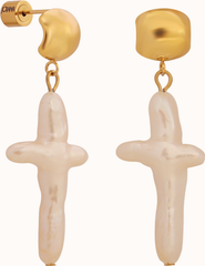 Joiana Jewelry Colette Cross Earrings