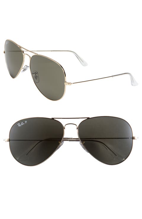 Aviator 55mm Sunglasses