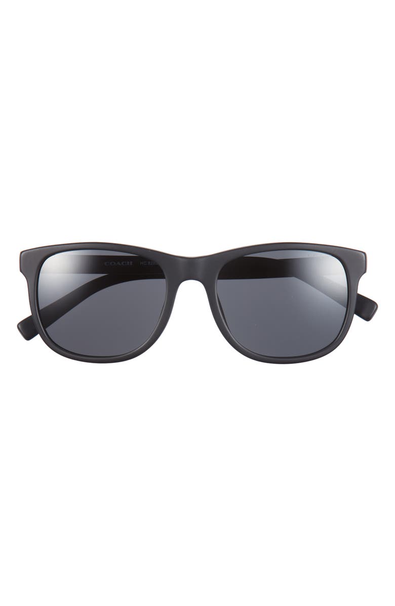 COACH 55mm Round Sunglasses, Main, color,