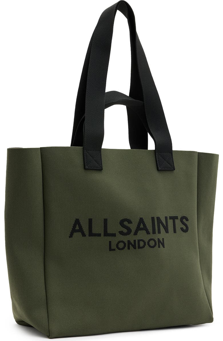 AllSaints Izzy Recycled Polyester Tote, Alternate, color, Olive Green