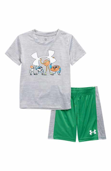 Under Armour Kids' Tech Multi Sport T=Shirt & Shorts Set
