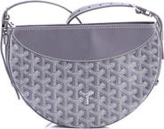 Pre-Owned Goyard Hirondelle Shoulder Bag Coated Canvas and Leather