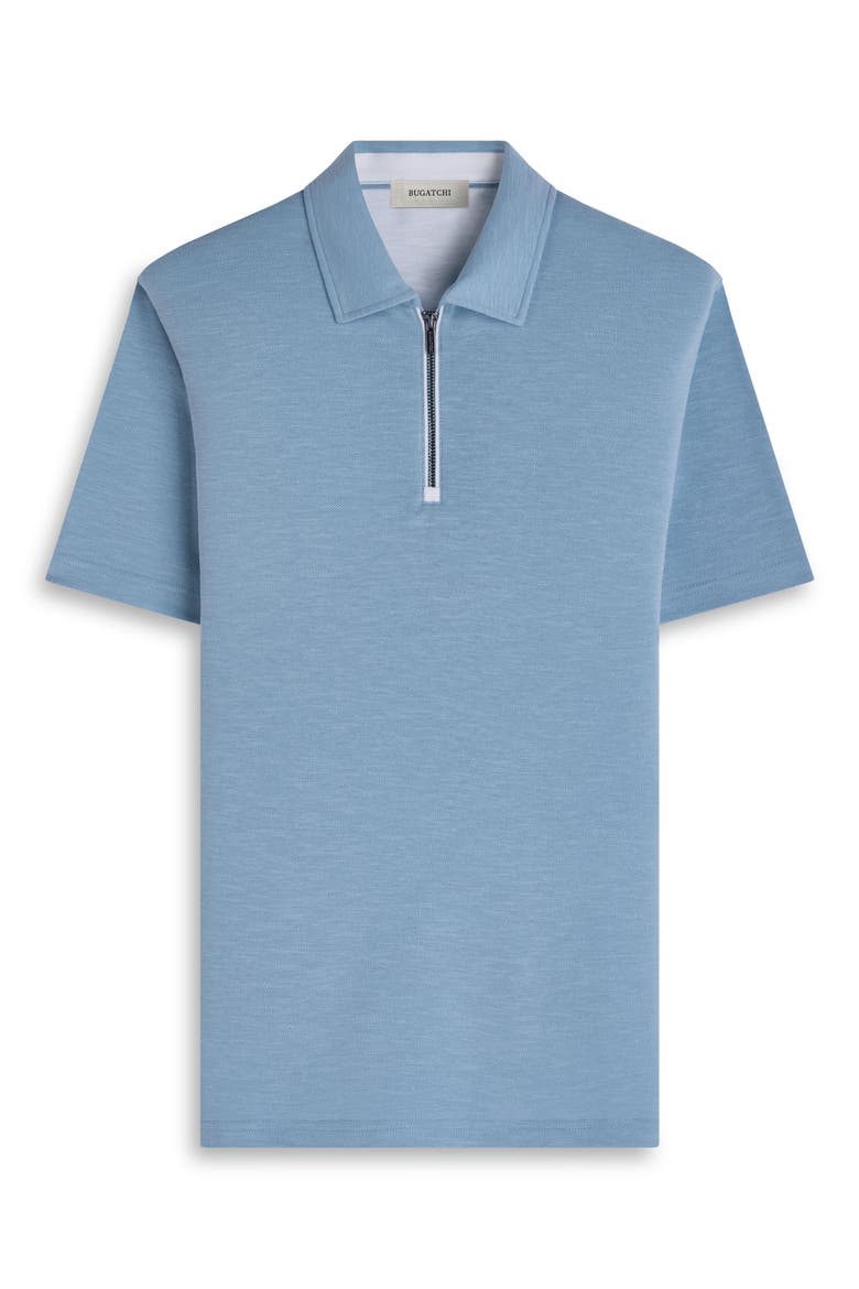 Quarter Zip Polo, Alternate, color, ETHER